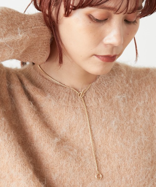 Omekashi（オメカシ）の「2ポイントマンテルネックレス（ネックレス・レディース・シルバー/ゴールド・ONE SIZE）」の12枚目の写真