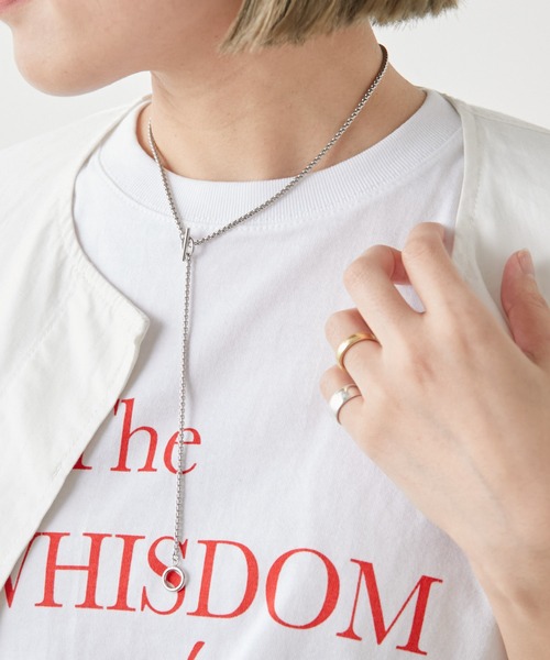 Omekashi（オメカシ）の「2ポイントマンテルネックレス（ネックレス・レディース・シルバー/ゴールド・ONE SIZE）」の16枚目の写真