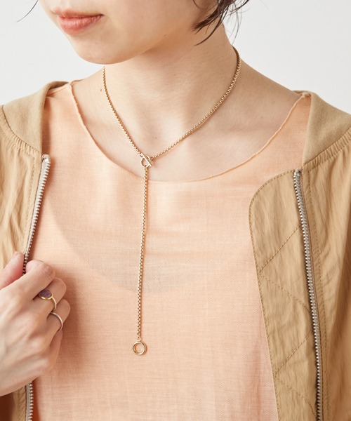 Omekashi（オメカシ）の「2ポイントマンテルネックレス（ネックレス・レディース・シルバー/ゴールド・ONE SIZE）」の18枚目の写真