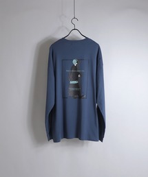 Confirm（コンファーム）の「Confirm / コンファーム ヘッドホン / フラワーガール ビッグプリントロンT（Tシャツ/カットソー・メンズ）」