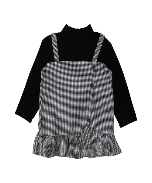 Bee des Bee（ビーデスビー）の「ドッキングワンピース（ワンピース・キッズ・ブラック/チャコール/ブラウン/ベージュ・130cm/100cm/150cm/140cm/110cm/120cm）」の15枚目の写真