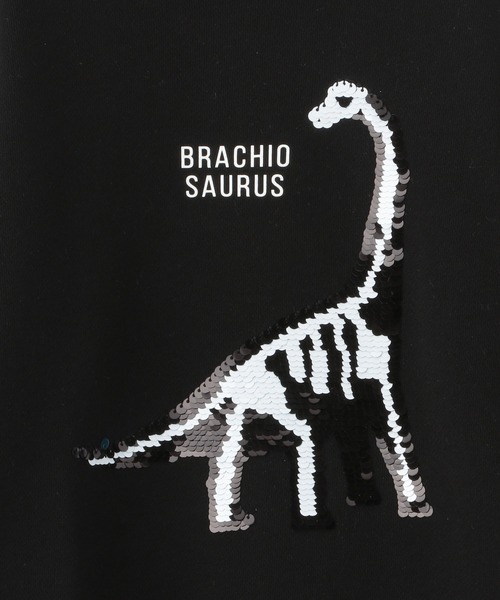 GLOBAL WORK（グローバルワーク）の「キッズ/スパンコールクルースウェット/216102（Tシャツ/カットソー・キッズ・ホワイト系その他2/サックスブルー/ブラック/カーキ/チャコールグレー/その他/グレー系その他・120cm/130cm/140cm/150cm/160cm/100cm/110cm）」の19枚目の写真