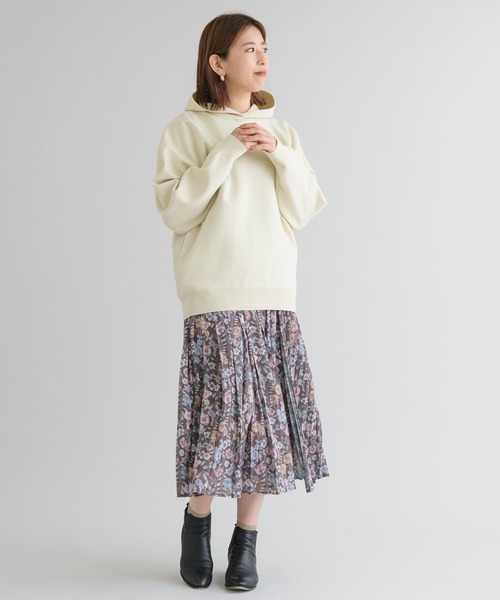 Dignite collier(ディニテコリエ)の「【KATHARINE ROSS】Dignite collier 接結ニットフーディー(パーカー・レディース・ブラック/アイボリー/ライトブラウン・MEDIUM)」の19枚目の写真