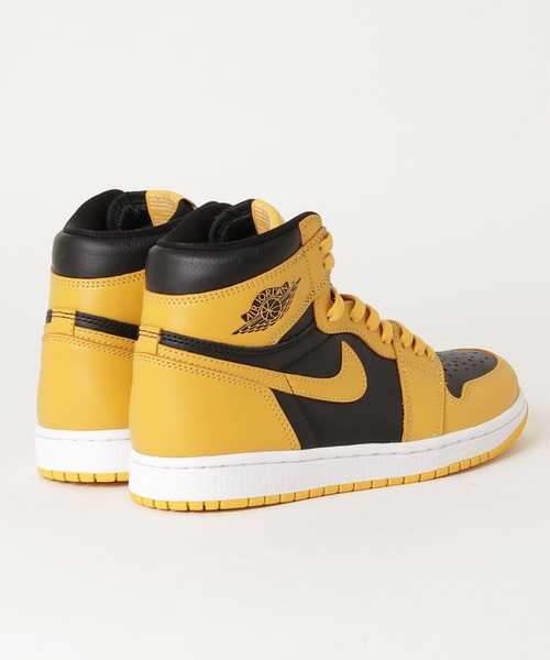 UNION(ユニオン)の「NIKE AIR JORDAN 1 RETRO HIGH OG(スニーカー・メンズ・ブラック×イエロー・26.5cm/27.5cm/27.0cm/26.0cm/28.0cm/28.5cm)」の3枚目の写真