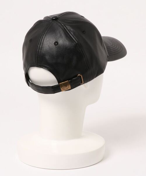 無（ム）の「PU LOW CAP【フェイクレザーキャップ】（Tシャツ/カットソー・メンズ・ブラック・FREE）」の3枚目の写真