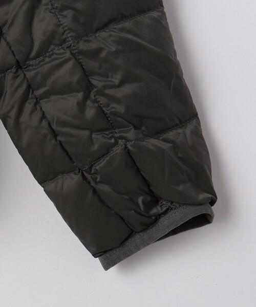 TAION(タイオン)の「<TAION (タイオン)> クルーネック ボタン インナー ダウン(ダウンジャケット/コート・レディース・ブラック/オリーブ/ダークグレー・S/M)」の15枚目の写真