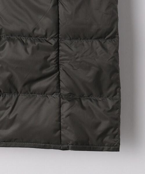 TAION(タイオン)の「<TAION (タイオン)> クルーネック ボタン インナー ダウン(ダウンジャケット/コート・レディース・ブラック/オリーブ/ダークグレー・S/M)」の16枚目の写真