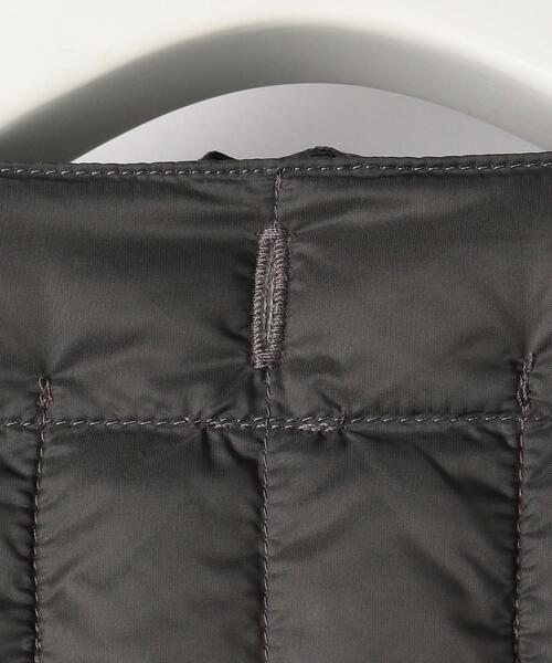 TAION(タイオン)の「<TAION (タイオン)> クルーネック ボタン インナー ダウン(ダウンジャケット/コート・レディース・ブラック/オリーブ/ダークグレー・S/M)」の17枚目の写真