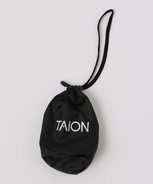 TAION(タイオン)の「<TAION (タイオン)> クルーネック ボタン インナー ダウン(ダウンジャケット/コート・レディース・ブラック/オリーブ/ダークグレー・S/M)」の20枚目の写真