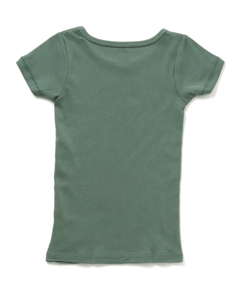 BREEZE（ブリーズ）の「■フライス半袖Tシャツ（インナーウェア/肌着・キッズ・オレンジ/ローズ/ミント/ブルー/グリーン/グレー/サーモンピンク・100/120/140）」の15枚目の写真