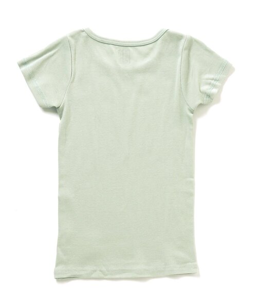 BREEZE（ブリーズ）の「■フライス半袖Tシャツ（インナーウェア/肌着・キッズ・オレンジ/ローズ/ミント/ブルー/グリーン/グレー/サーモンピンク・100/120/140）」の13枚目の写真