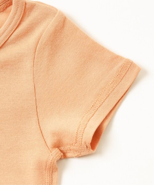 BREEZE（ブリーズ）の「■フライス半袖Tシャツ（インナーウェア/肌着・キッズ・オレンジ/ローズ/ミント/ブルー/グリーン/グレー/サーモンピンク・100/120/140）」の8枚目の写真