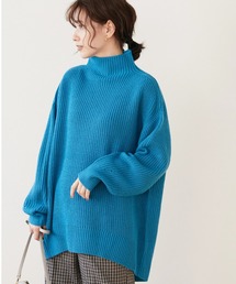 Green　Parks | 厚み畦ニットチュニック＊(ニット/セーター)