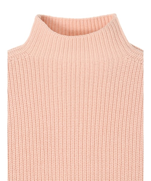 Green Parks(グリーンパークス)の「厚み畦ニットチュニック*(ニット/セーター・レディース・ブルー/アイボリー/ダークネイビー/キャメル/ピンク・FREE)」の14枚目の写真