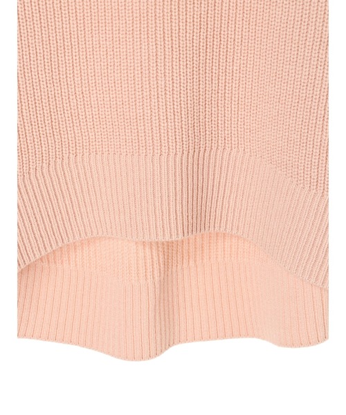 Green Parks(グリーンパークス)の「厚み畦ニットチュニック*(ニット/セーター・レディース・ブルー/アイボリー/ダークネイビー/キャメル/ピンク・FREE)」の15枚目の写真