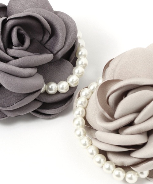 LEPSIM（レプシィム）の「アソートコサージュ　257948（ブローチ/コサージュ・レディース・グレー系その他/ベージュ系その他/ベージュ系その他2/ネイビー系・ONE SIZE）」の7枚目の写真