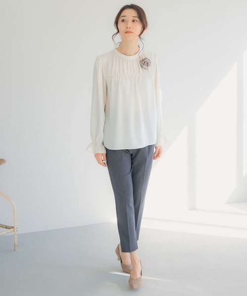 LEPSIM（レプシィム）の「アソートコサージュ　257948（ブローチ/コサージュ・レディース・グレー系その他/ベージュ系その他/ベージュ系その他2/ネイビー系・ONE SIZE）」の9枚目の写真