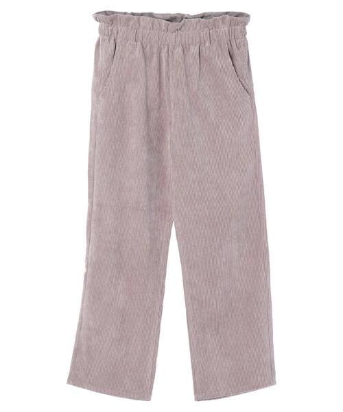 ELENCARE DUE（エレンカーレデュエ）の「・ELENCARE DUE コールハイウエストパンツ＊（その他パンツ・レディース・ブラウン/ブルー/アイボリー/グレイッシュベージュ・FREE）」の7枚目の写真