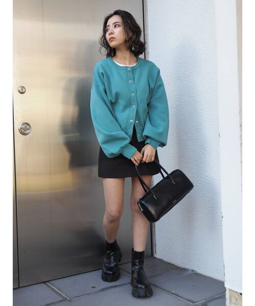 EVRIS（エヴリス）の「スリムボストンBAG（ボストンバッグ・レディース・グリーン/ブラック/ベージュ・FREE）」の22枚目の写真