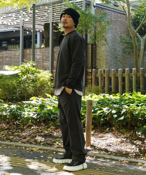 #Re:room（リルーム）の「ビッグロゴチェーンステッチスウェットパンツ（スウェットパンツ・メンズ・オフホワイト/ベージュ/イエロー/ライトブラック・SMALL/MEDIUM）」の11枚目の写真