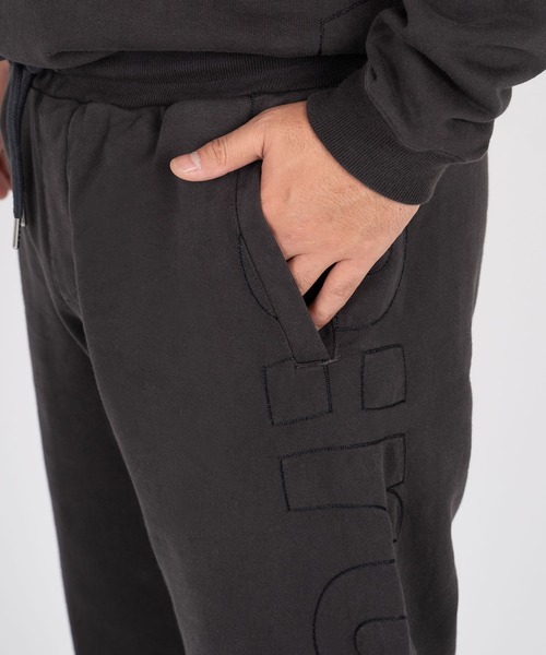 #Re:room（リルーム）の「ビッグロゴチェーンステッチスウェットパンツ（スウェットパンツ・メンズ・オフホワイト/ベージュ/イエロー/ライトブラック・SMALL/MEDIUM）」の15枚目の写真