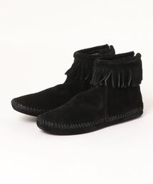 Minnetonka | 【W】【IW】【MINNETONKA】BACK ZIPPER BOOTS SOFT SOLE ﾊﾞｯｸ ｼﾞｯﾊﾟｰ ﾌﾞｰﾂ ｿﾌﾄｿｰﾙ BACK Z(ブーツ)