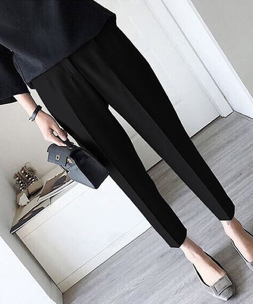 aimoha（アイモハ）の「ウェスト調整可能マタニティ スラックス（マタニティウェア/グッズ・レディース・ブラック系その他2/ブラック系その他・MEDIUM/X-LARGE/LARGE/XX-LARGE）」の13枚目の写真