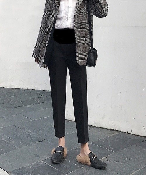 aimoha（アイモハ）の「ウェスト調整可能マタニティ スラックス（マタニティウェア/グッズ・レディース・ブラック系その他2/ブラック系その他・MEDIUM/X-LARGE/LARGE/XX-LARGE）」の16枚目の写真