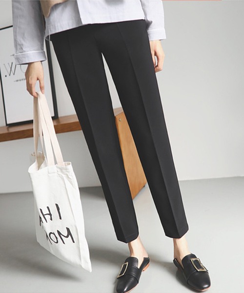 aimoha（アイモハ）の「ウェスト調整可能マタニティ スラックス（マタニティウェア/グッズ・レディース・ブラック系その他2/ブラック系その他・MEDIUM/X-LARGE/LARGE/XX-LARGE）」の14枚目の写真