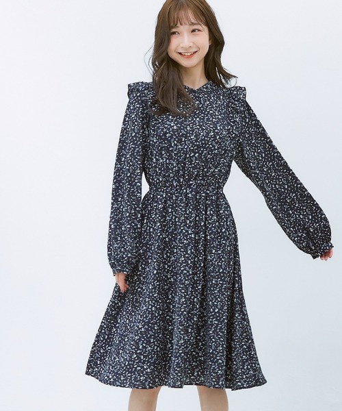 Honeys ハニーズ のワンピース 肩フリルワンピース 534 51 78 を購入できます Honeys ワンピース ドレス肩フリルワンピース