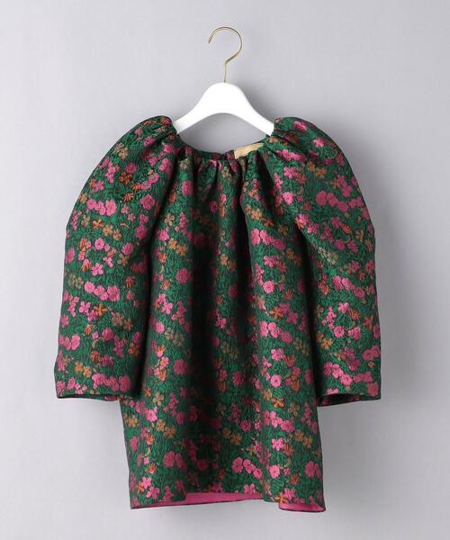 UNITED ARROWS,＜UNITED ARROWS＞JQ フラワー ギャザーブラウス RPSP/G 