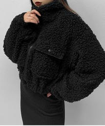 Hi-neck boa jacket / ハイネックボアジャケット