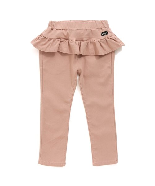 Seraph(セラフ)の「/ハイパーストレッチスキニーフリルパンツ 10分丈(その他パンツ・キッズ・ブルー/グレー/ピンク/キナリ/ラベンダー・95/100/110/130/140/120/90/80)」の5枚目の写真