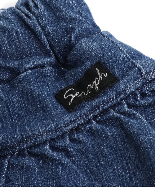 Seraph(セラフ)の「/ハイパーストレッチスキニーフリルパンツ 10分丈(その他パンツ・キッズ・ブルー/グレー/ピンク/キナリ/ラベンダー・95/100/110/130/140/120/90/80)」の16枚目の写真
