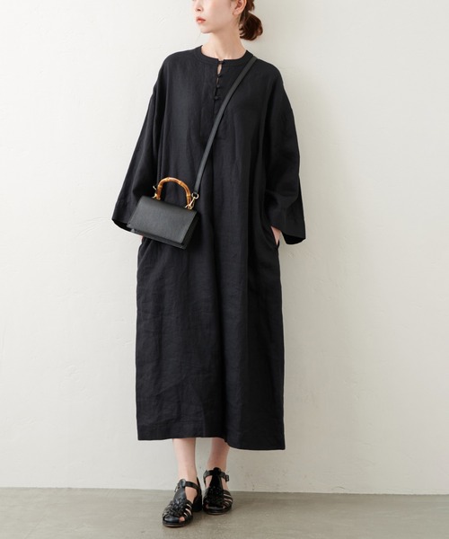 ゼフィールリネンカフタンワンピース ワンピース Journal Journal ワンピース ドレス Standard ジャーナルスタンダード のファッション