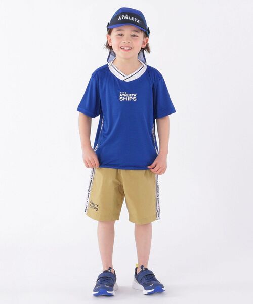 ATHLETA(アスレタ)の「【SHIPS KIDS別注】ATHLETA:<吸汗速乾>アップサイクル ドライ ショーツ(100~130cm)(その他パンツ・キッズ・ブラック/ベージュ・100/110/120/130)」の5枚目の写真