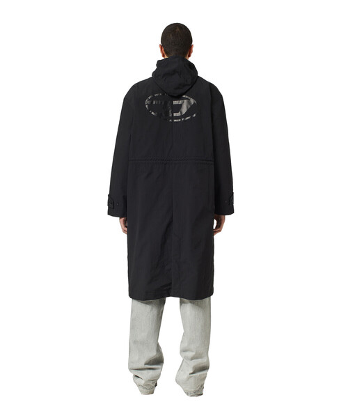 DIESEL（ディーゼル）の「ユニセックス コート ミリタリー（モッズコート・メンズ・サンドベージュ/ブラック・MEDIUM/X-LARGE/XX-LARGE/SMALL/X-SMALL/LARGE）」の14枚目の写真