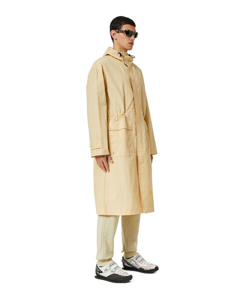 DIESEL（ディーゼル）の「ユニセックス コート ミリタリー（モッズコート・メンズ・サンドベージュ/ブラック・MEDIUM/X-LARGE/XX-LARGE/SMALL/X-SMALL/LARGE）」の21枚目の写真