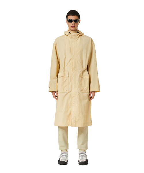 DIESEL（ディーゼル）の「ユニセックス コート ミリタリー（モッズコート・メンズ・サンドベージュ/ブラック・MEDIUM/X-LARGE/XX-LARGE/SMALL/X-SMALL/LARGE）」の20枚目の写真