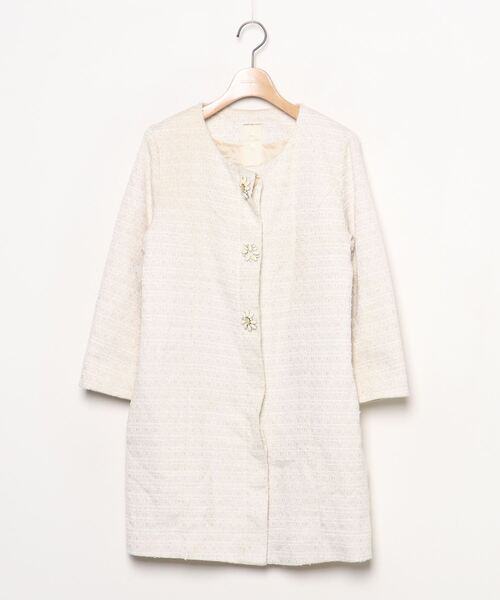 セール ブランド古着 ノーカラーコート ノーカラーコート Cherry Ann チェリーアン のファッション通販 Zozoused