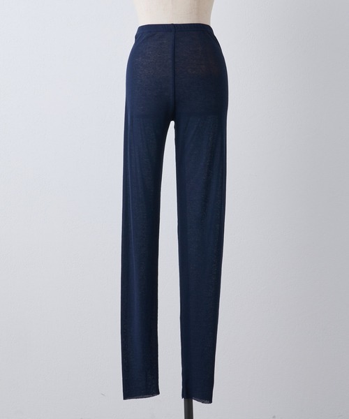 BEARDSLEY(ビアズリー)の「コナユキテレコスパッツ(その他パンツ・レディース・ネイビー/ライトグレー・FREE)」の4枚目の写真