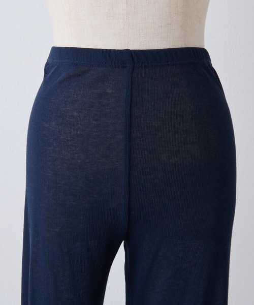 BEARDSLEY(ビアズリー)の「コナユキテレコスパッツ(その他パンツ・レディース・ネイビー/ライトグレー・FREE)」の7枚目の写真