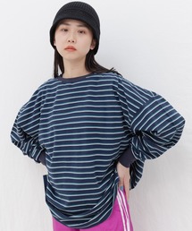 WHIMSIC | 【WHIMSIC】マルチボーダーロングスリーブTEE(Tシャツ/カットソー)