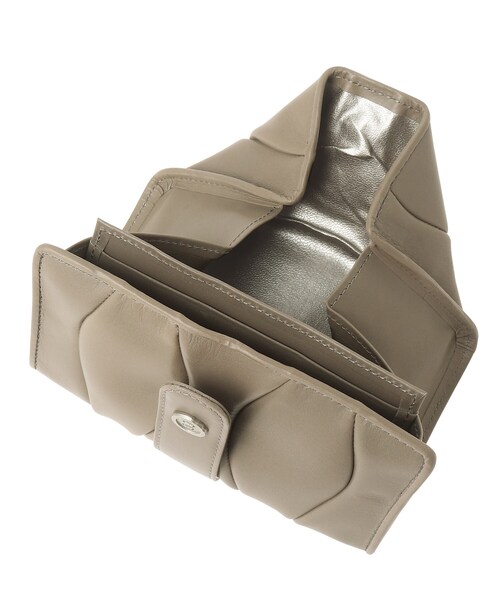 HIROKO HAYASHI（ヒロコハヤシ）の「◆CORSO(コルソ)マルチ財布（財布・レディース・ブラック/ベージュ・00）」の8枚目の写真