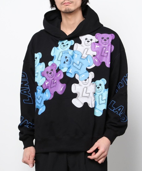 LAND by MILKBOY（ランドバイミルクボーイ）の「LAND GUMMIES HOODIE（パーカー・メンズ・A/C/B・FREE）」の3枚目の写真