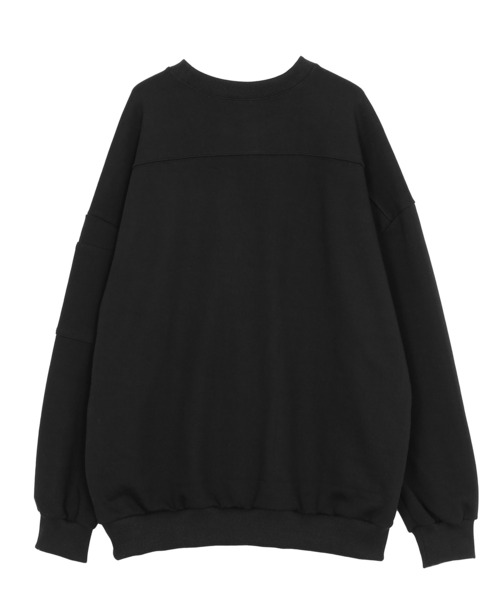 Figments（フィグメンツ）の「サイドポケットスウェット（スウェット・レディース・ブラック/ピンク/杢グレー・FREE）」の4枚目の写真