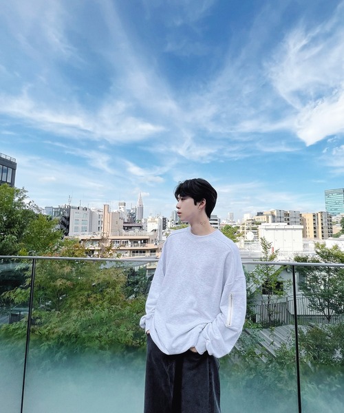 Figments（フィグメンツ）の「サイドポケットスウェット（スウェット・レディース・ブラック/ピンク/杢グレー・FREE）」の19枚目の写真