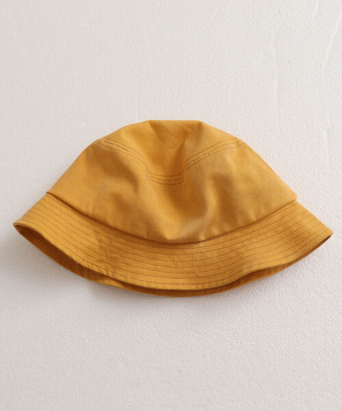 GLOSTER（グロスター）の「【GLOSTER/グロスター】WASHED BUCKET HAT ウォッシュドバケットハット（ハット・メンズ・ブラック/ベージュ/ピンク/グリーン/イエロー・FREE）」の16枚目の写真