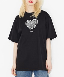 X-girl | GEOMETRIC HEART S/S TEE(Tシャツ/カットソー)