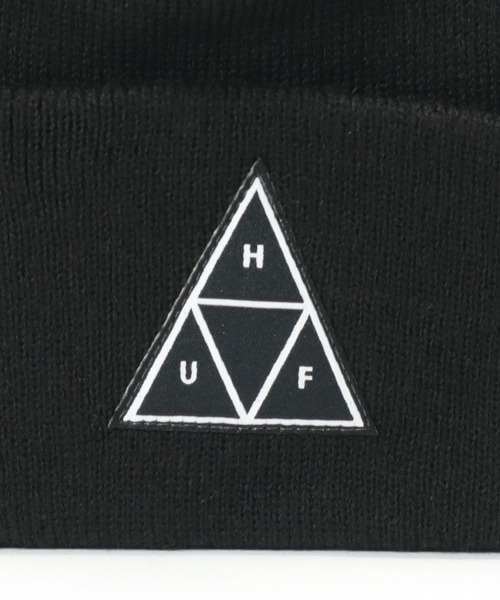 HUF（ハフ）の「ハフ HUF ニット帽 カフニット（ニットキャップ/ビーニー・メンズ・ブラック/グレー/レッド・FREE）」の7枚目の写真